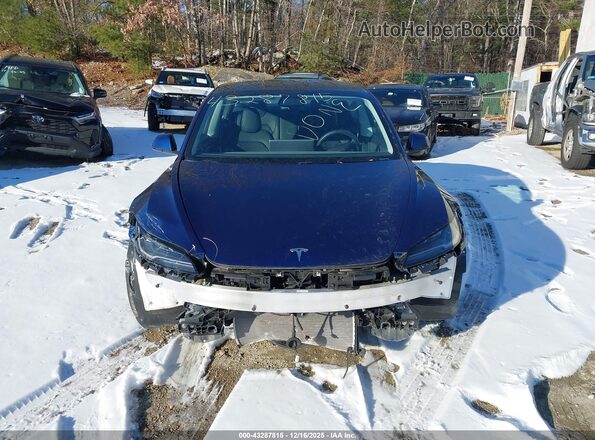5YJ3E1EB7RF737029 2024 TESLA MODEL 3 Blue Vista del cuadro de instrumentos