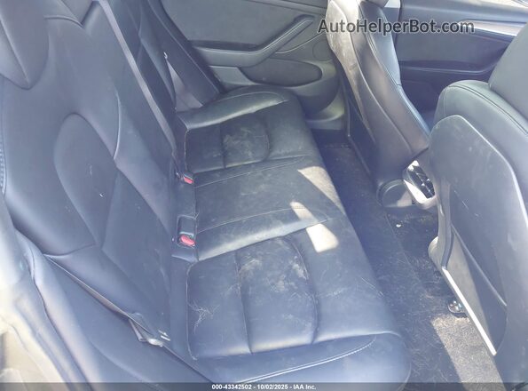 5YJ3E1EB8MF980258 2021 TESLA MODEL 3 Серый Вид наклейки с VIN-кодом
