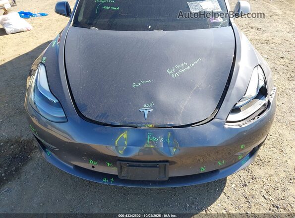 5YJ3E1EB8MF980258 2021 TESLA MODEL 3 Серый 