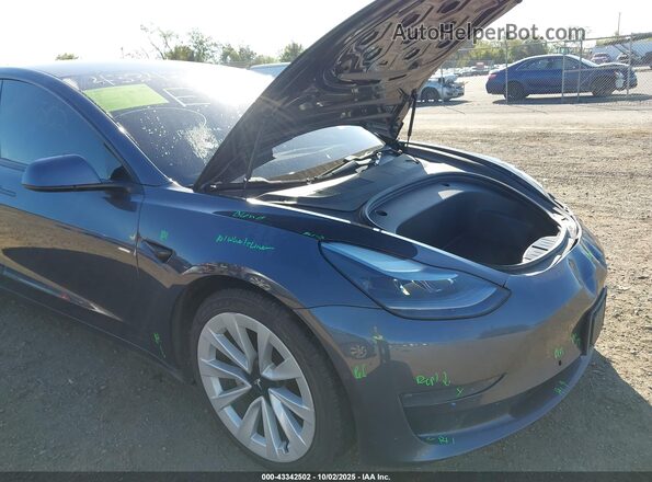 5YJ3E1EB8MF980258 2021 TESLA MODEL 3 Серый 