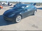 2022 Tesla Model 3 Long Range Dual Motor All-wheel Drive Black vin: 5YJ3E1EB8NF243448