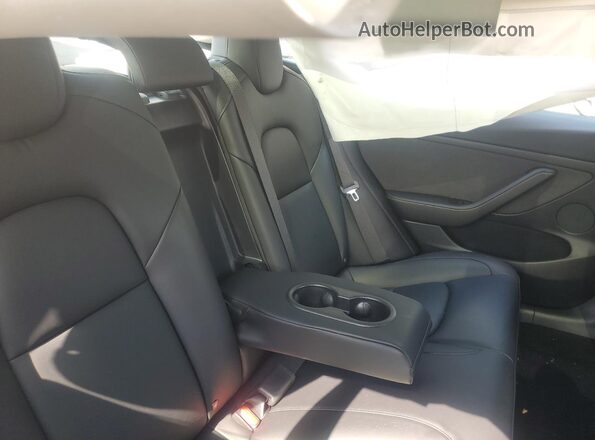 5YJ3E1EC8MF084602 2021 TESLA MODEL Черный Вид задних сидений