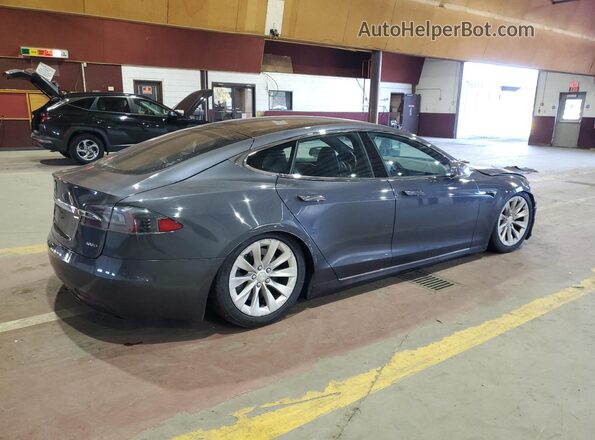 5YJSA1E20JF273853 2018 TESLA MODEL Gray Tył prawy