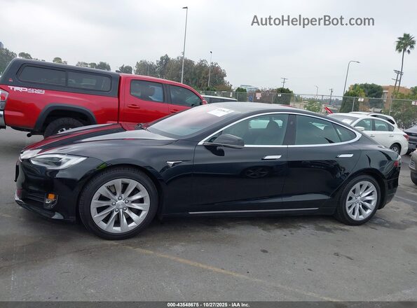 5YJSA1E20KF345815 2019 TESLA MODEL S Black Widok wnętrza 360 stopni