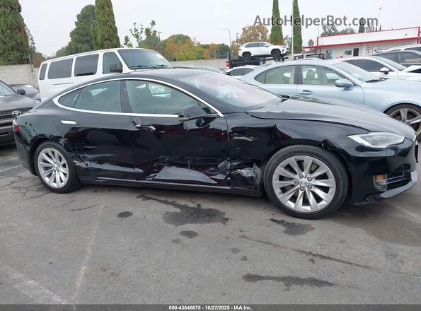 5YJSA1E20KF345815 2019 TESLA MODEL S Black Widok wnętrza z tyłu