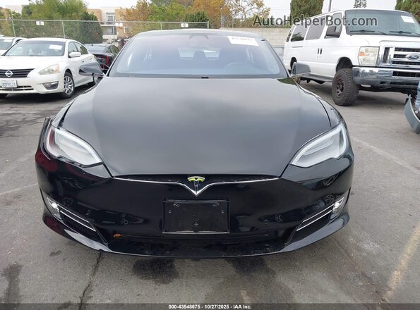 5YJSA1E20KF345815 2019 TESLA MODEL S Black Widok zestawu wskaźników