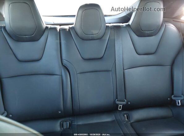 5YJSA1E46KF313596 2019 TESLA MODEL S Gray Widok naklejki z numerem VIN