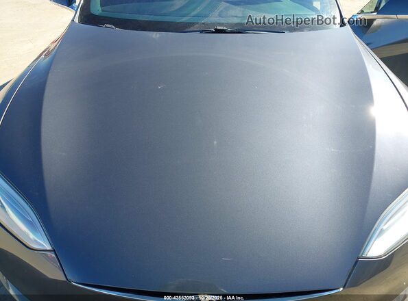 5YJSA1E46KF313596 2019 TESLA MODEL S Gray Widok z tyłu