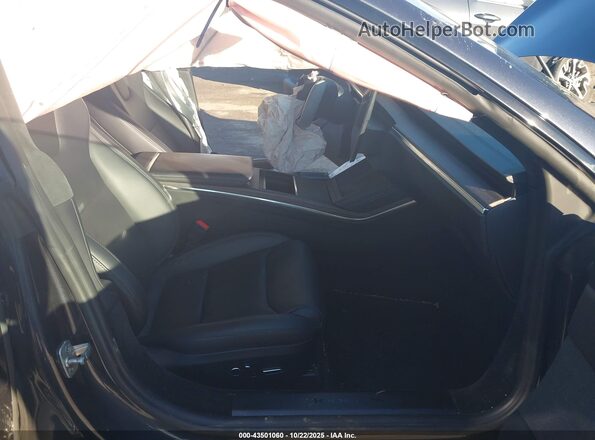 5YJSA1E56PF527181 2023 TESLA MODEL S Gray Vista interior delantera