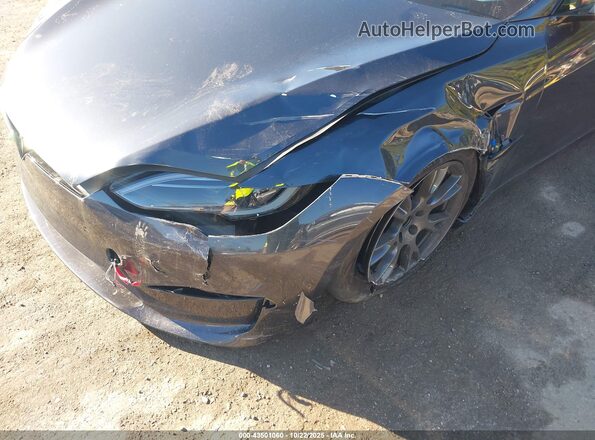 5YJSA1E56PF527181 2023 TESLA MODEL S Gray Vista frontal