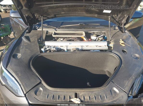 5YJSA1E56PF527181 2023 TESLA MODEL S Gray Vista trasera