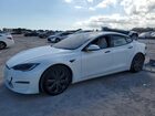 2022 Tesla Model S Белый vin: 5YJSA1E59NF490544
