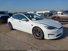 2021 Tesla Model S Plaid Tri Motor All-wheel Drive White vin: 5YJSA1E69MF453081
