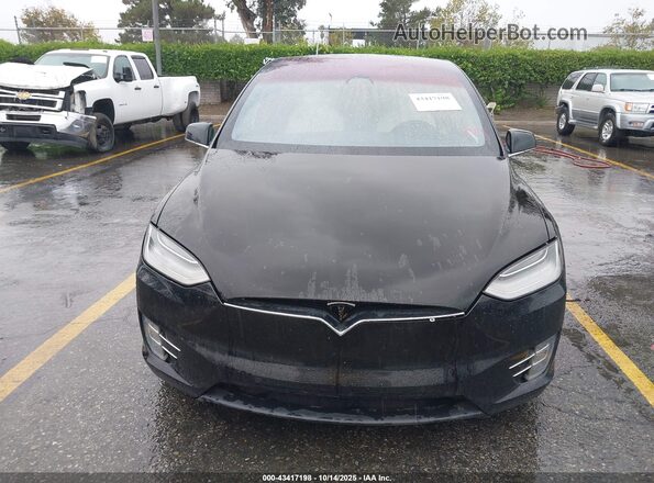5YJXCBE29LF260804 2020 TESLA MODEL X Black Widok zestawu wskaźników