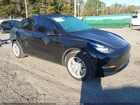 2021 Tesla Model Y Standard Range Rear-wheel Drive Black vin: 5YJYGDED7MF106065