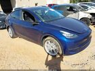 2020 Tesla Model Y Long Range Dual Motor All-wheel Drive Синий vin: 5YJYGDEE0LF011757