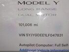 2020 Tesla Model Y Long Range Dual Motor All-wheel Drive Black vin: 5YJYGDEE1LF047831 2020 Tesla Model Y Long Range Dual Motor All-wheel Drive Black vin: 5YJYGDEE1LF047831