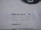 2020 Tesla Model Y Long Range Dual Motor All-wheel Drive Белый vin: 5YJYGDEE7LF017958