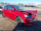 2020 Tesla Model Y Long Range Dual Motor All-wheel Drive Red vin: 5YJYGDEE8LF032825