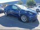 2021 Tesla Model Y Long Range Dual Motor All-wheel Drive Blue vin: 5YJYGDEE9MF263895