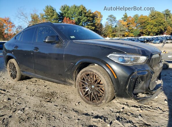 5YMCY0C02L9C65644 2020 BMW X6 Черный Передняя правая четверть