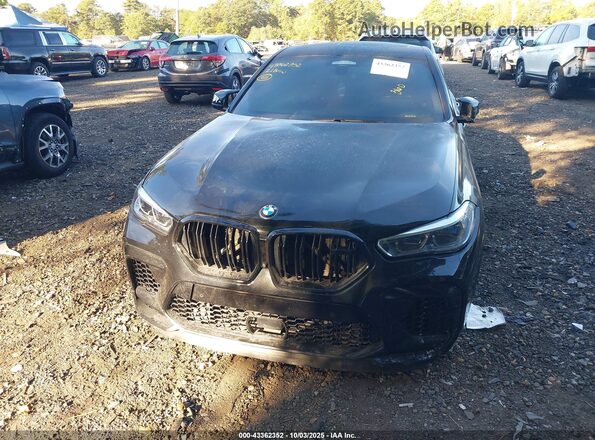 5YMCY0C0XM9G56512 2021 BMW X6 M Black Widok z przodu