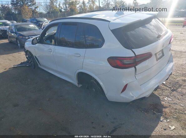 5YMJU0C08P9P88463 2023 BMW X5 Белый Задняя левая четверть