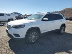 2020 Jeep Cherokee Latitude White vin: 1C4PJMCB3LD651264