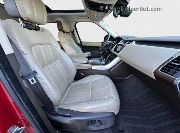 SALWR2SU8MA764845 2021 LAND ROVER RANGE Red უკანა ხედი