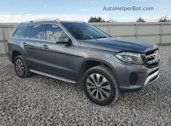 4JGDF6EE2KB232738 2019 MERCEDES-BENZ GLS Gray Вид спереду