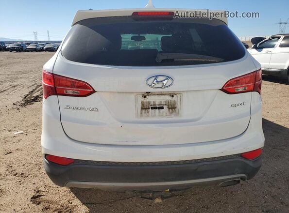 5XYZU3LB7GG347503 2016 HYUNDAI SANTA FE White Widok wnętrza z przodu