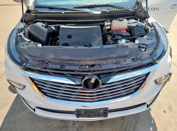 5GAERBKWXNJ181586 2022 BUICK ENCLAVE Белый Вид подкапотного пространства