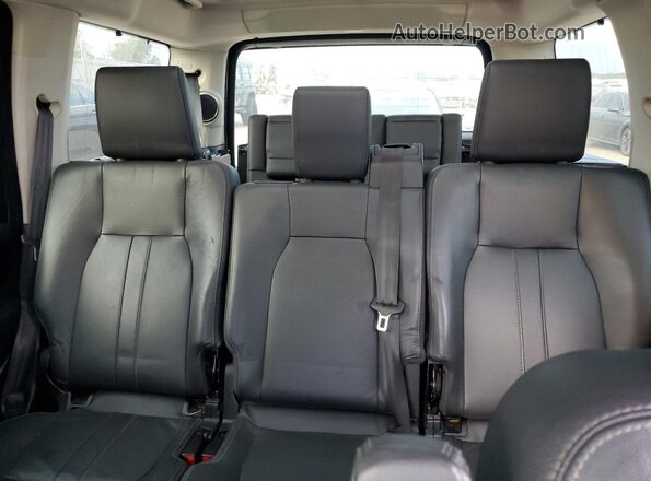 SALAG2V60GA837949 2016 LAND ROVER LR4 Белый Вид задней части салона