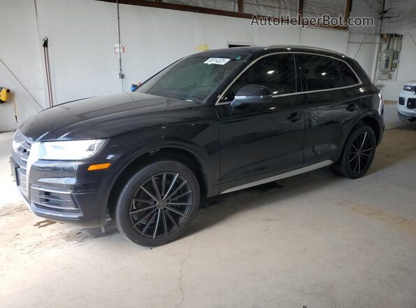 WA1BNAFY6J2206615 2018 AUDI Q5 Черный Задняя левая четверть