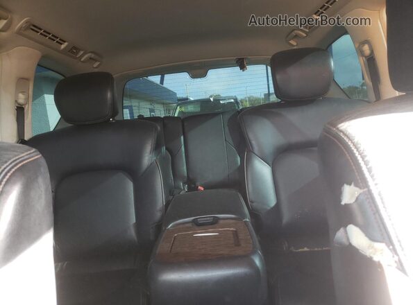 JN8AY2NF9J9331845 2018 NISSAN ARMADA Black Widok wnętrza z tyłu