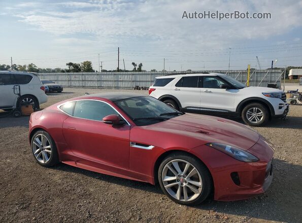 SAJWJ6BV8G8K29297 2016 JAGUAR F-TYPE Red Widok z przodu
