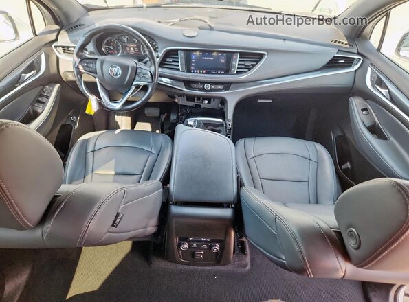 5GAERBKWXNJ181586 2022 BUICK ENCLAVE Белый Вид панели приборов