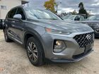 2019 Hyundai Santa Fe Sel Gray vin: 5NMS3CADXKH050958