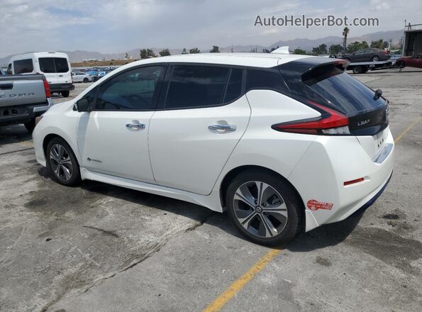 1N4AZ1CP7JC308622 2018 NISSAN LEAF White Tył prawy