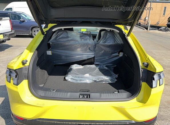 3FMTK3SU3SMA07724 2025 FORD MUSTANG MACH-E PREMI Желтый Вид наклейки с VIN-кодом