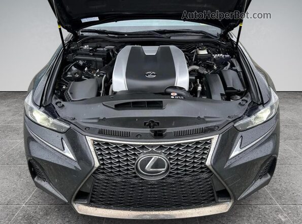 JTHC81D22K5035098 2019 LEXUS IS Черный Вид панели приборов