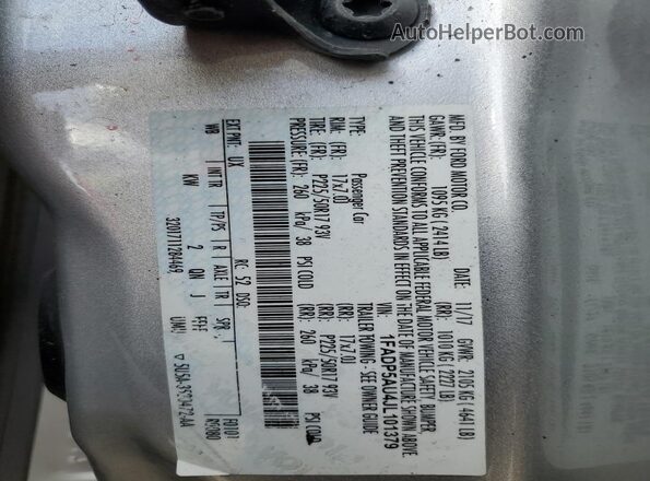 1FADP5AU4JL101379 2018 FORD C-MAX Серебряный Панорамный вид салона 360°