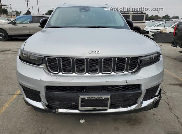 1C4RJJAG5P8912043 2023 JEEP GRAND Серебряный Вид сзади