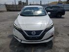 2018 Nissan Leaf S White vin: 1N4AZ1CP7JC308622