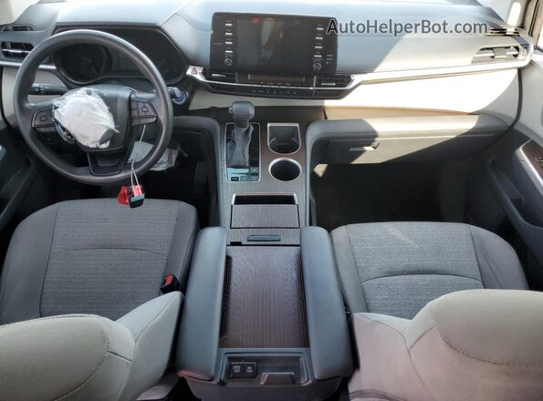 5TDKRKEC6PS168715 2023 TOYOTA LE Серый Вид щитка приборов