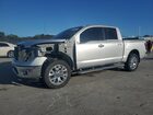 2020 Nissan Titan Sv Silver vin: 1N6AA1EDXLN501808