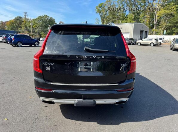 YV4A22PK6H1105792 2017 VOLVO XC90 Черный Вид сзади
