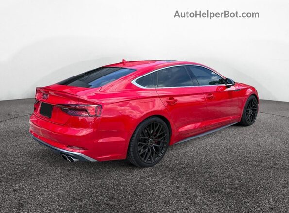 WAUC4CF52JA075944 2018 AUDI S5 Red Front right