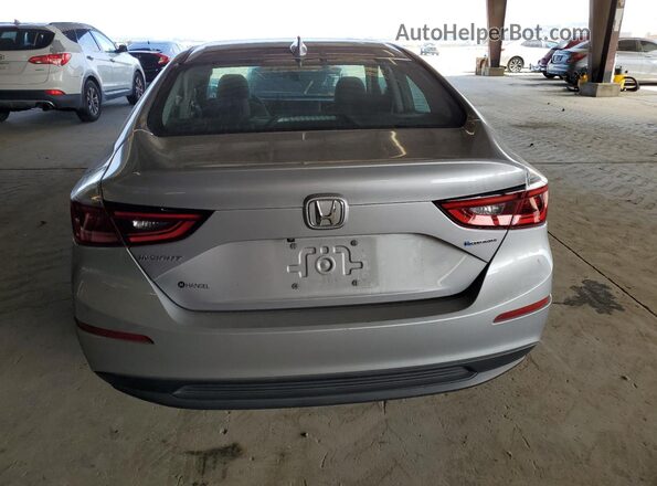19XZE4F51LE014696 2020 HONDA INSIGHT Серебряный Вид салона спереди