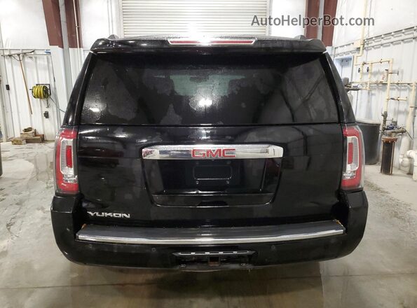 1GKS2CKJ9JR274938 2018 GMC YUKON Черный Вид салона спереди